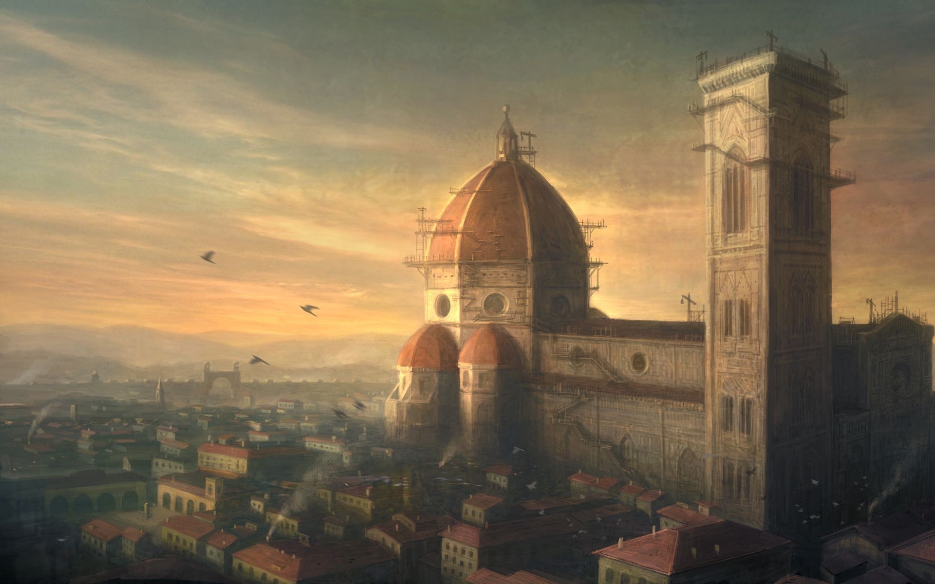Assassin S Creed Ii Hd Wallpaper Assassin S Creed Ii - Florence Assassins Creed 2 - HD Wallpaper 