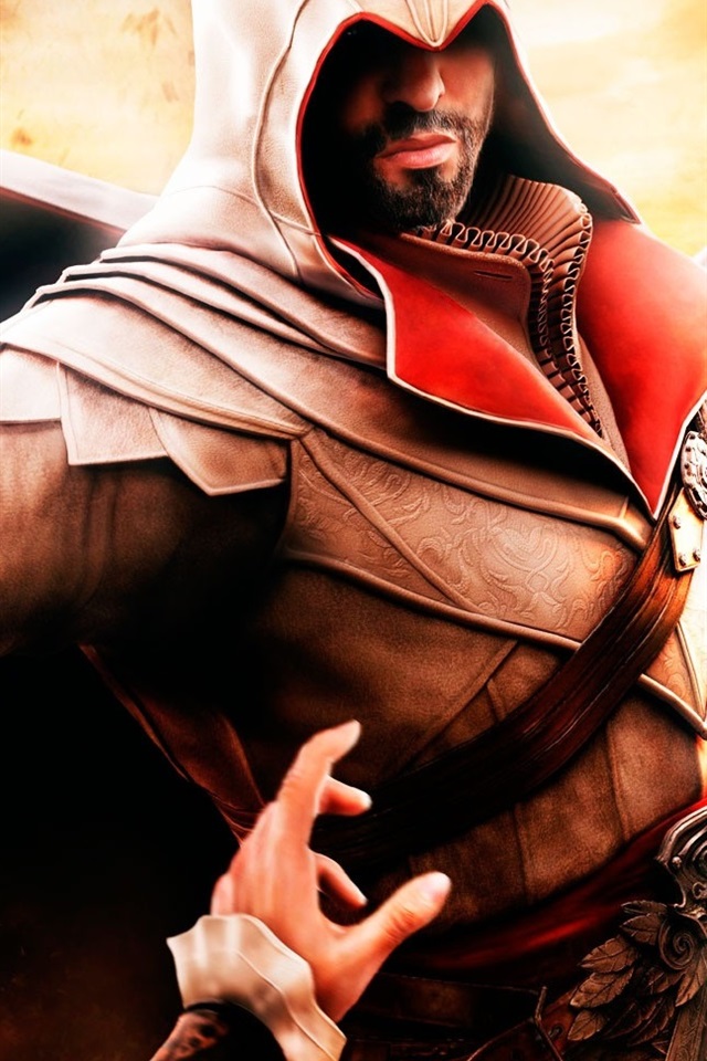 Iphone Wallpaper Assassin S Creed - Assassins Creed Brotherhood 2011 - HD Wallpaper 