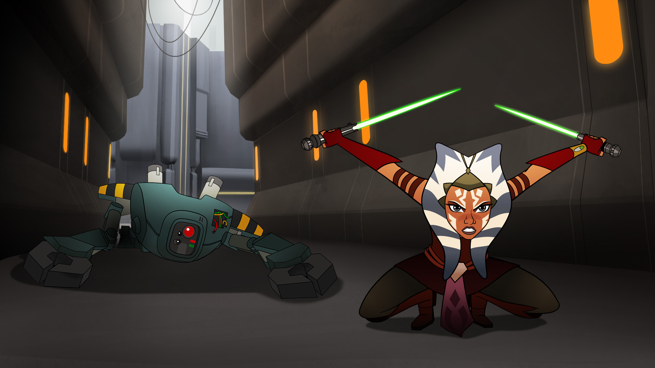Star Wars Forces Of Destiny Ahsoka - HD Wallpaper 