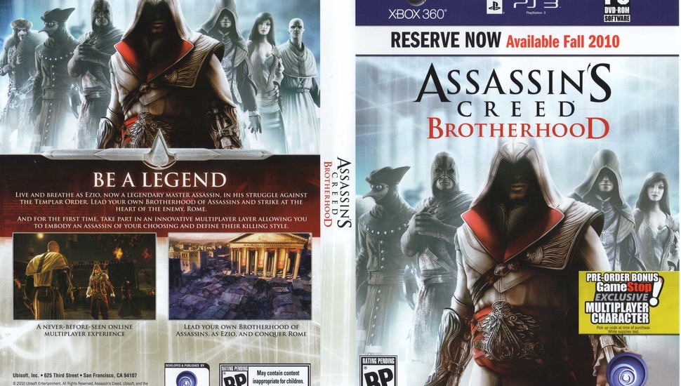Assassin S Creed Brotherhood Of Blood, Game Desktop - Assassin's Creed 3 Brotherhood - HD Wallpaper 