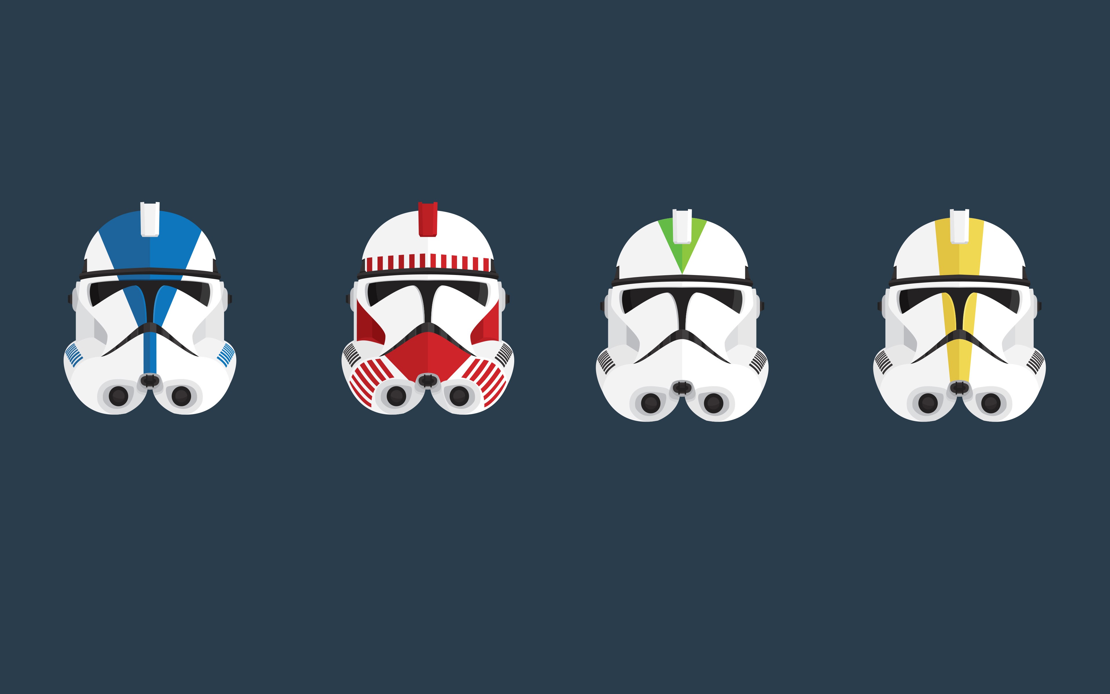 Clone Trooper Helmet Vector - HD Wallpaper 