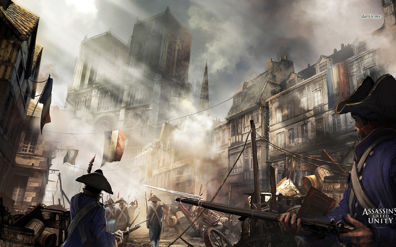Concept Art Assassin's Creed Paris - HD Wallpaper 