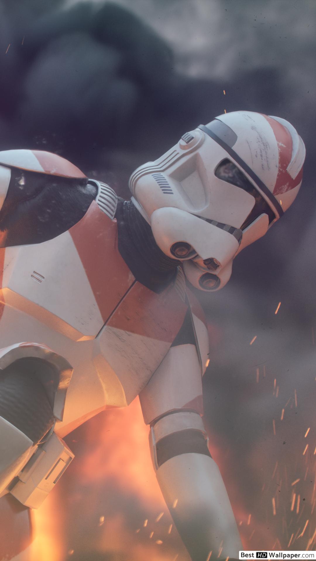 Clone Trooper Star Wars Painting - HD Wallpaper 