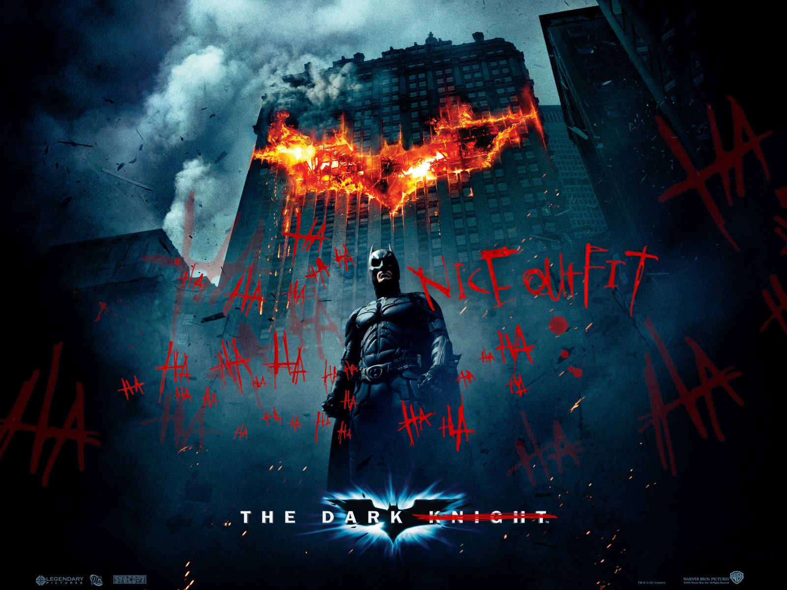 Dark Knight Ha Ha Ha - HD Wallpaper 