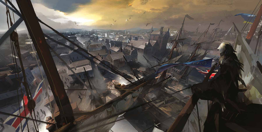 Assassins Creed 3 Concept Art - HD Wallpaper 