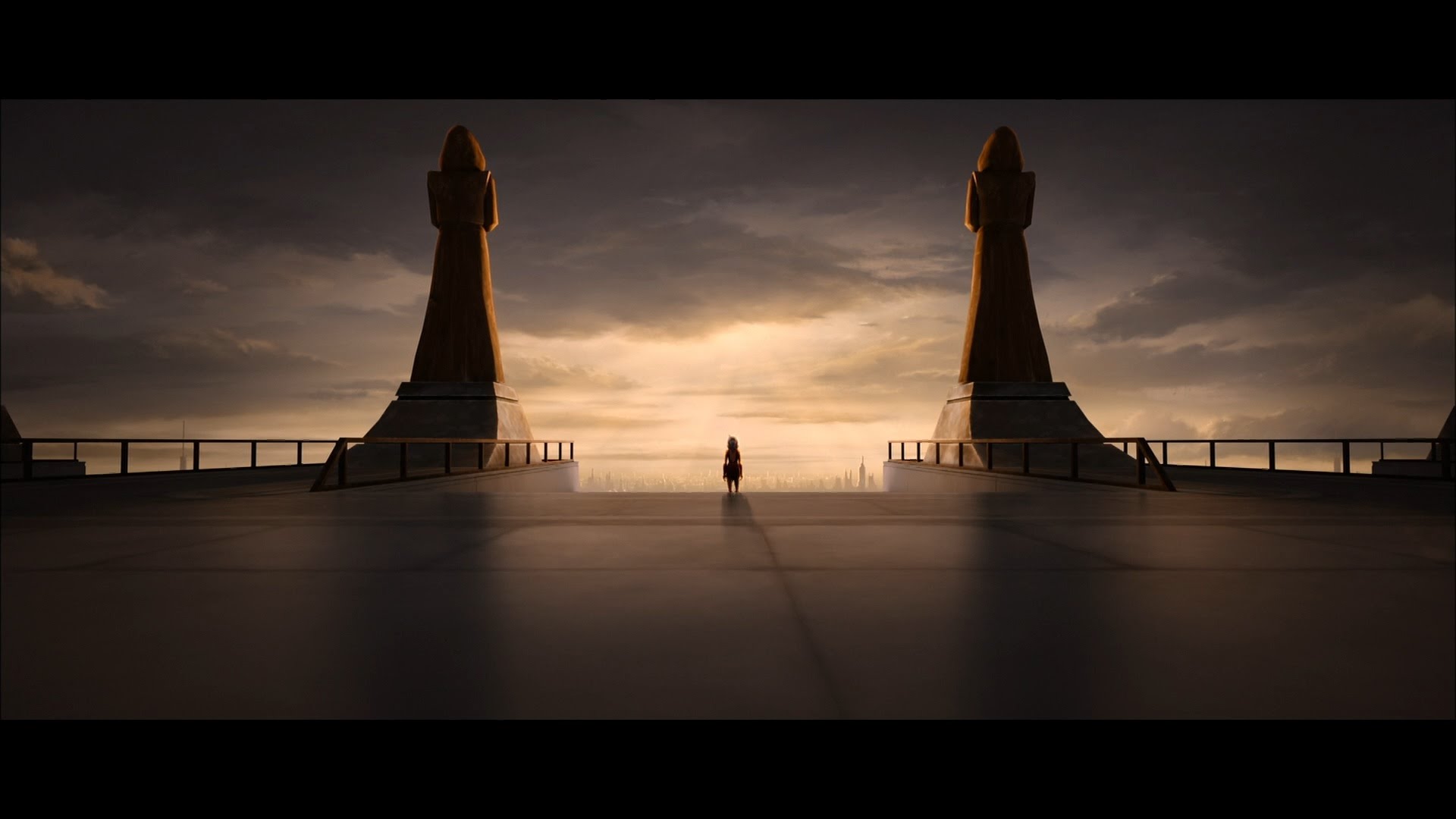 Post - Ashoka Leaves Star Wars - HD Wallpaper 