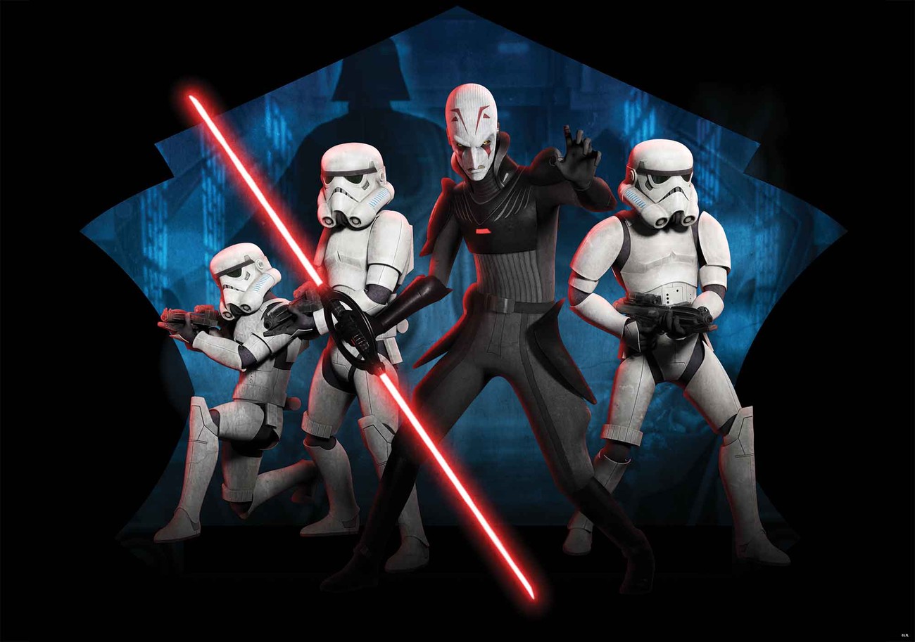 Star Wars Rebels Inquisitor Sith Wallpaper Mural - Star Wars Rebels Inquisitor - HD Wallpaper 