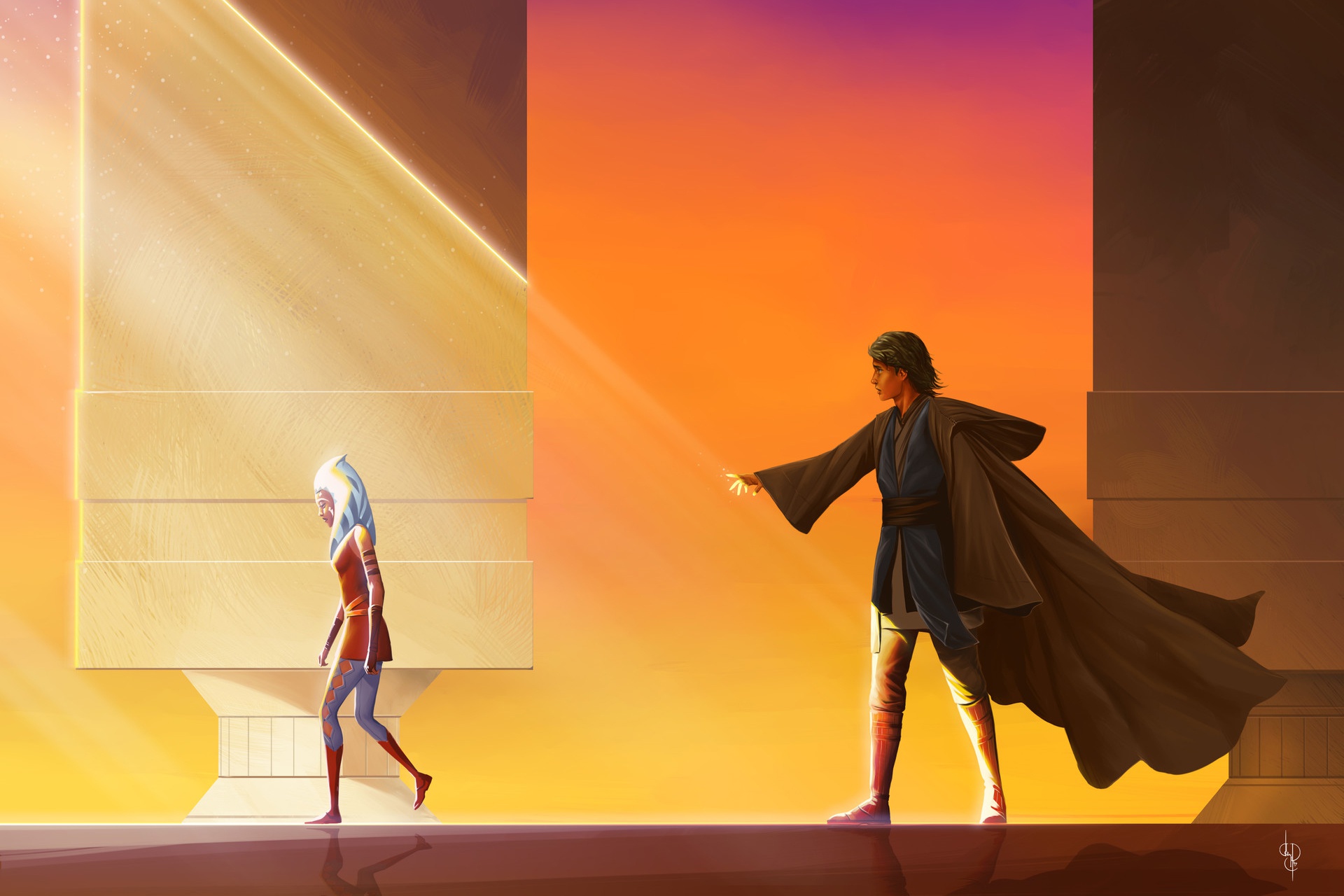 Anakin Skywalker Fan Art - HD Wallpaper 
