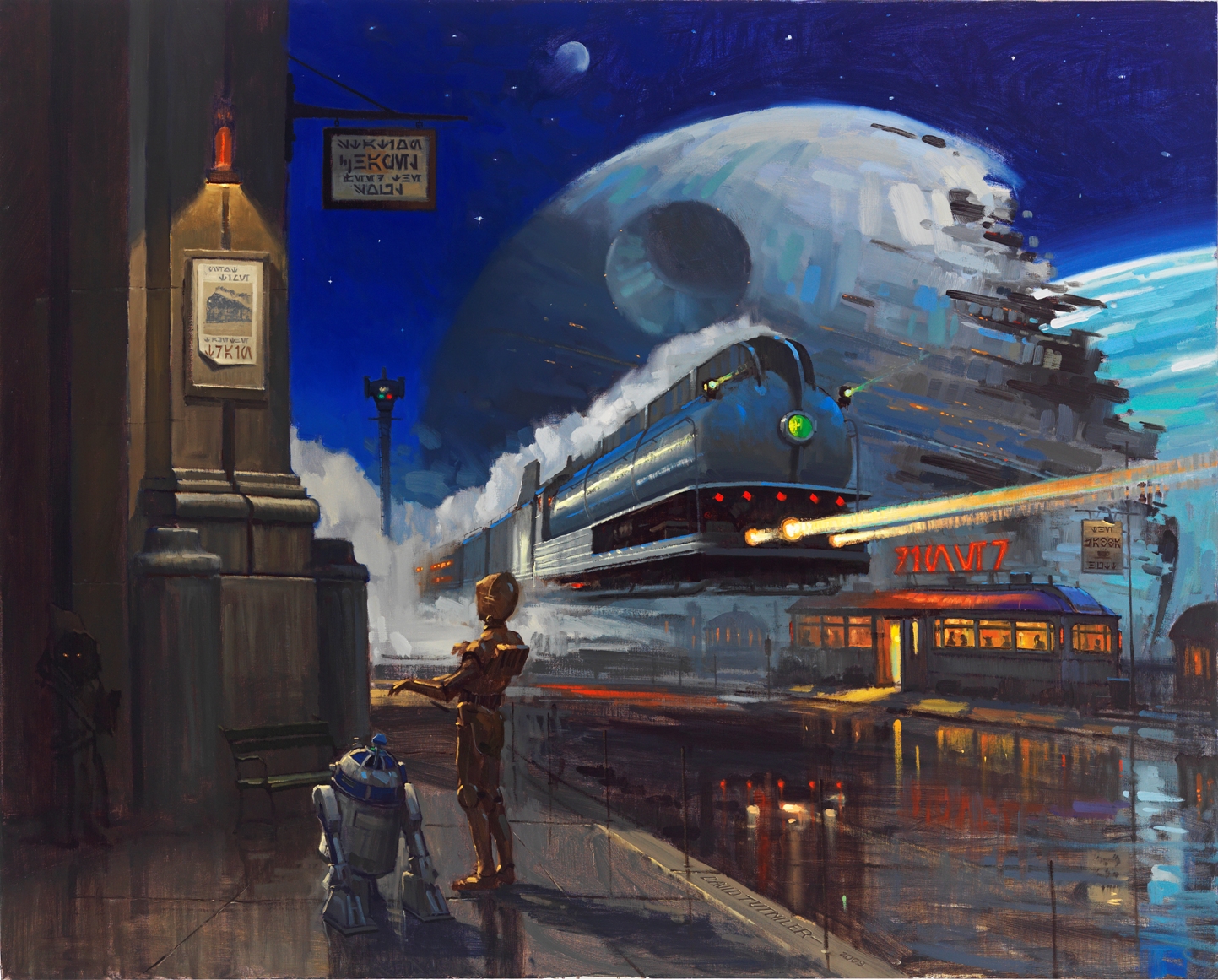 Wallpaper - David Tutwiler Star Wars - HD Wallpaper 