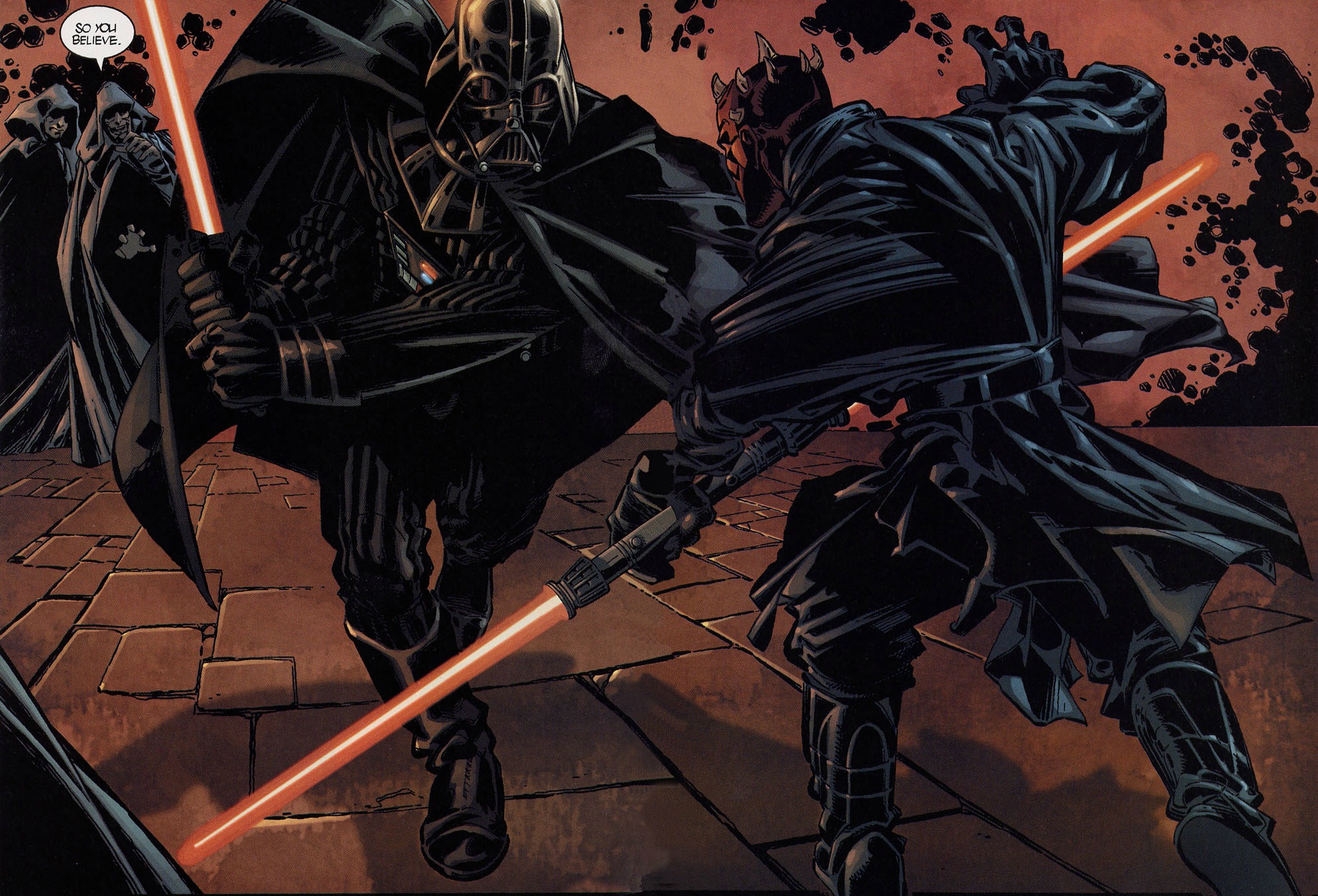 Star Wars Wallpaper Comic - HD Wallpaper 