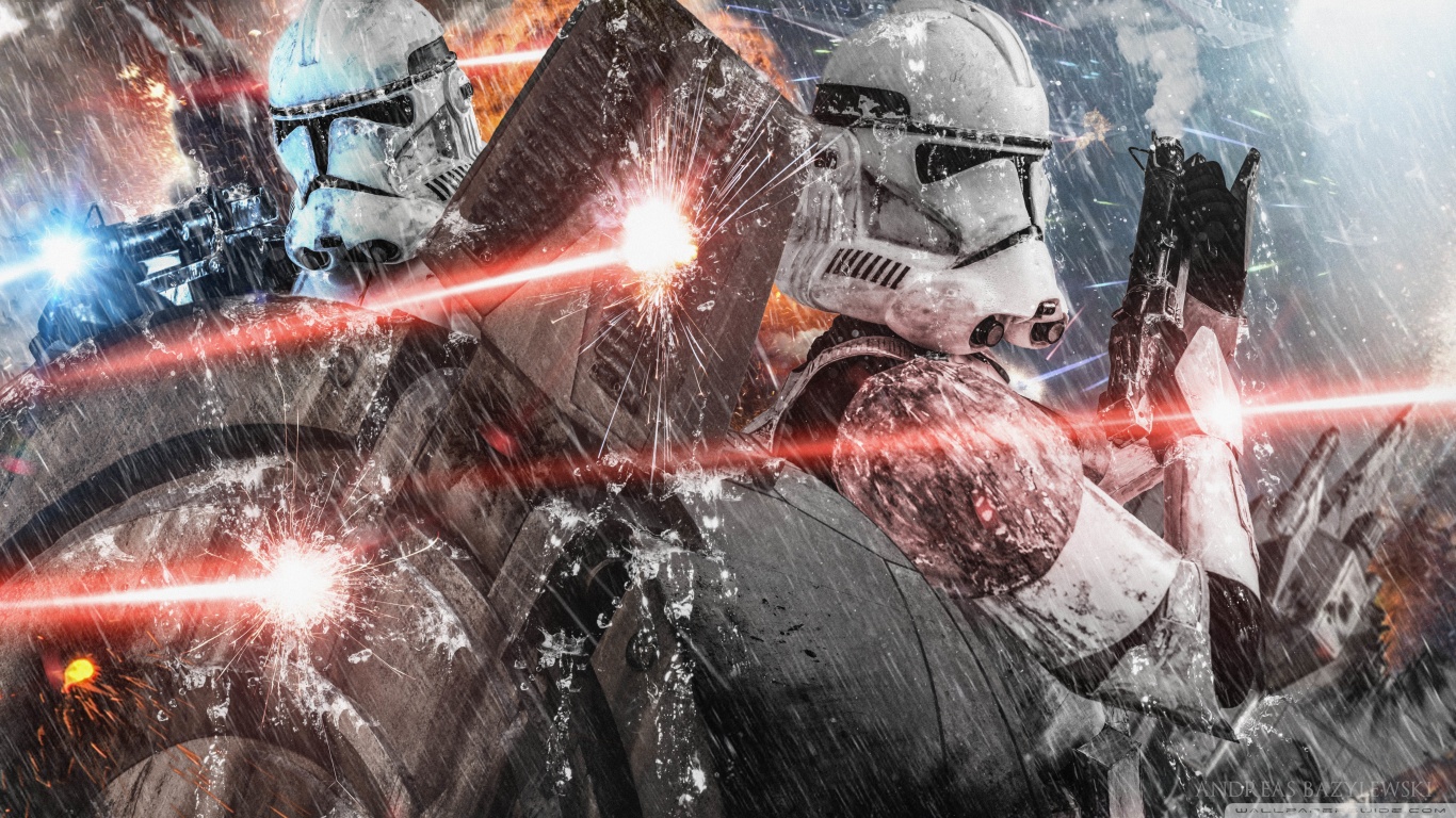 Star Wars Clone Wars Art - HD Wallpaper 