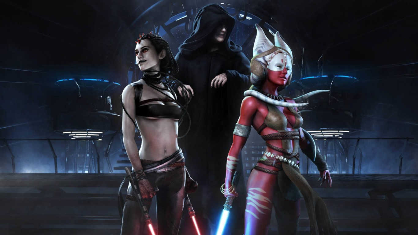 Star Wars The Force Unleashed Girls - HD Wallpaper 