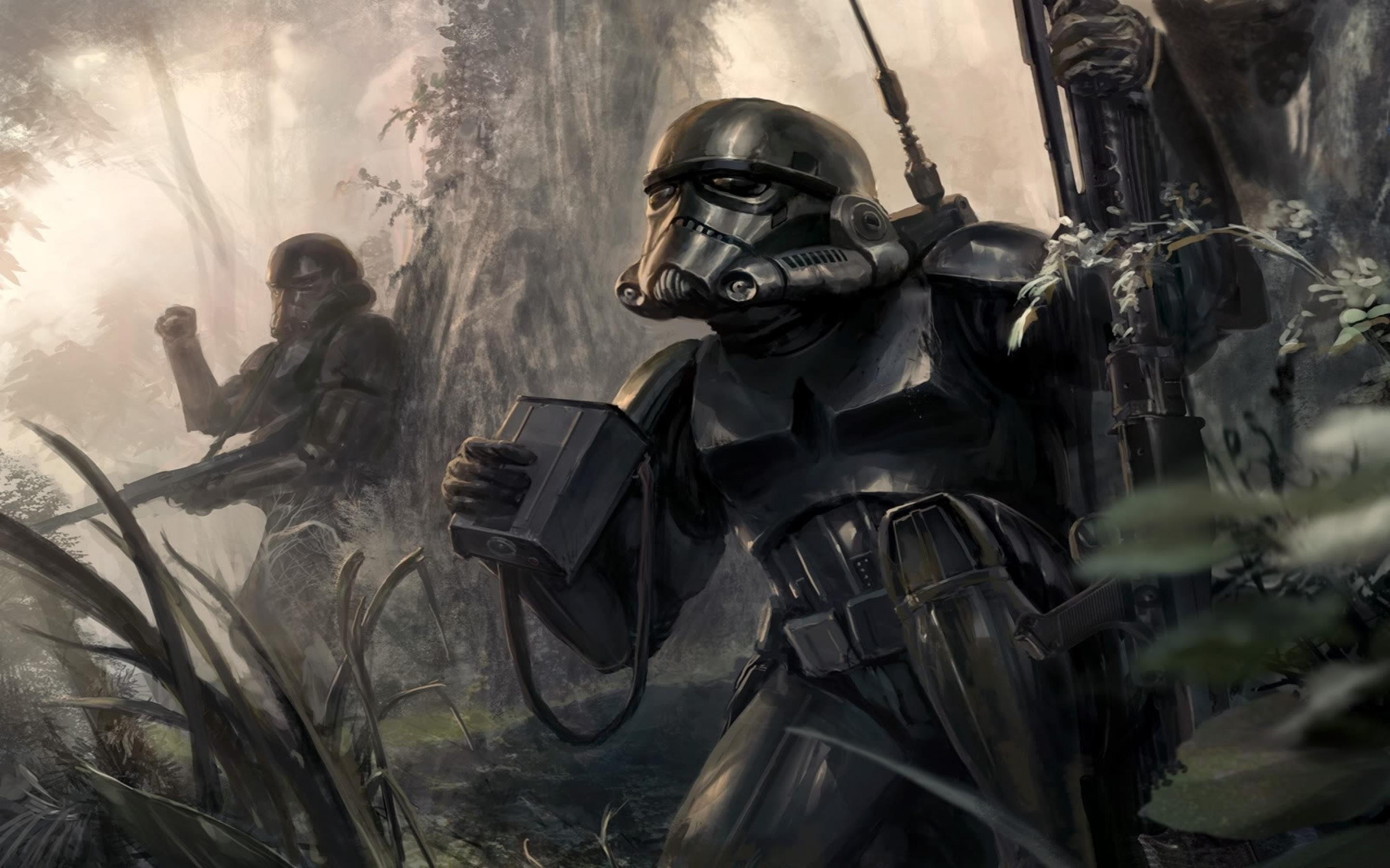 Star Wars Scout Trooper Wallpaper - Shadow Stormtroopers - HD Wallpaper 