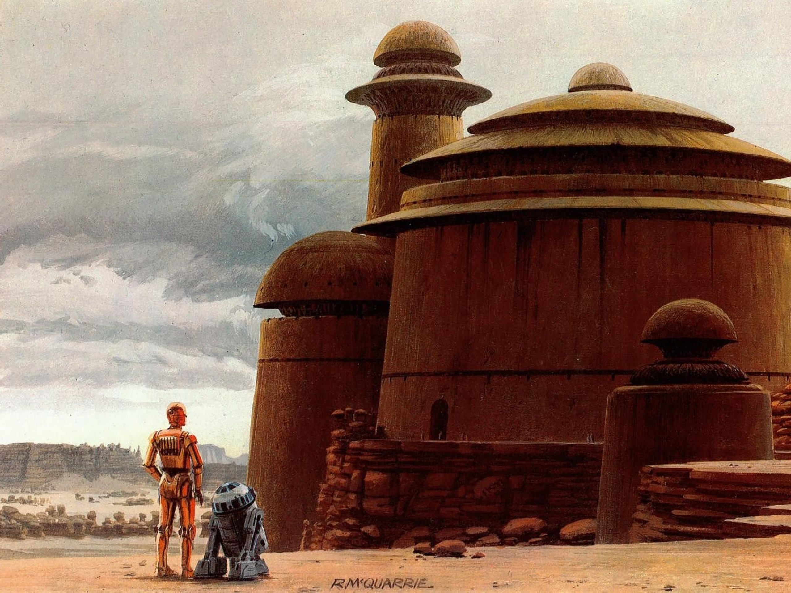 Star Wars Landscapes Movies - Star Wars Ralph Mcquarrie - HD Wallpaper 