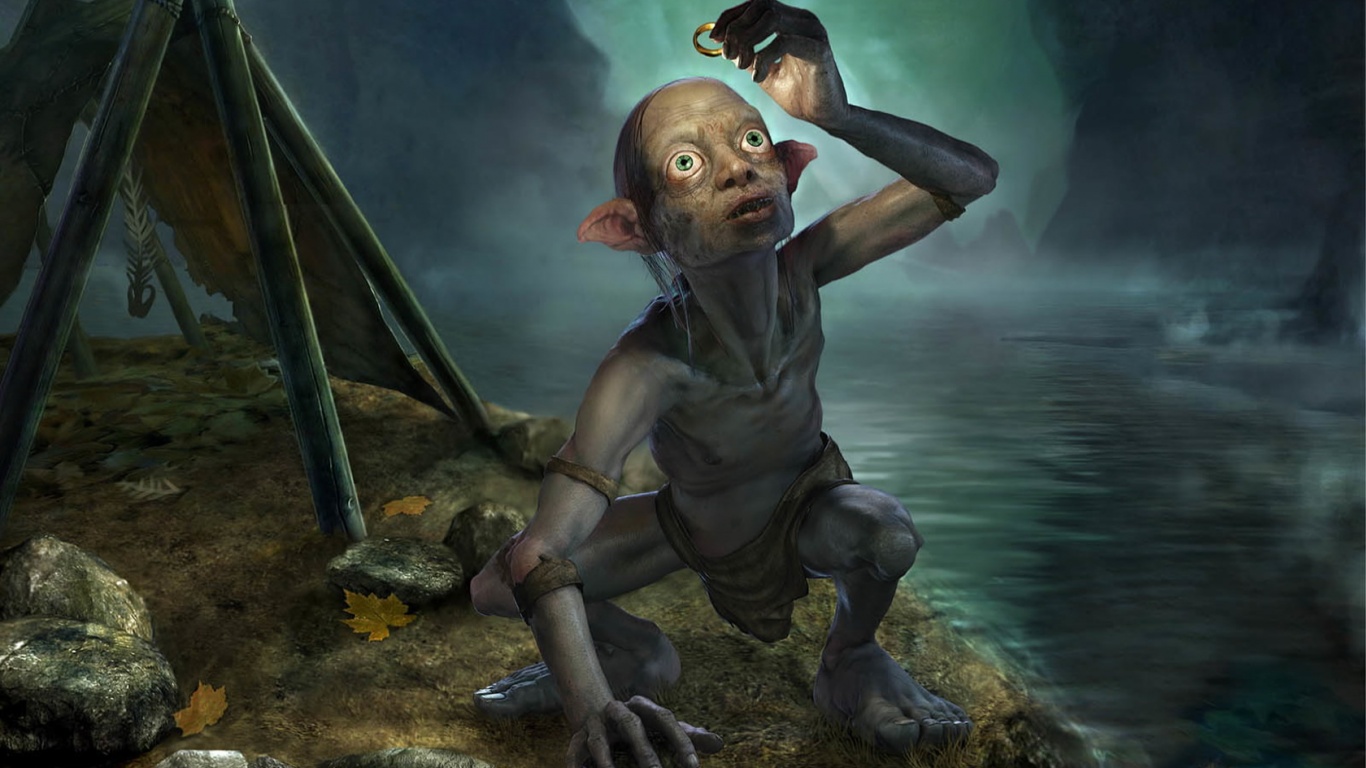 Darth Vader D Render Wallpaper Star Wars Darth Vader - Lord Of The Rings Online Gollum - HD Wallpaper 