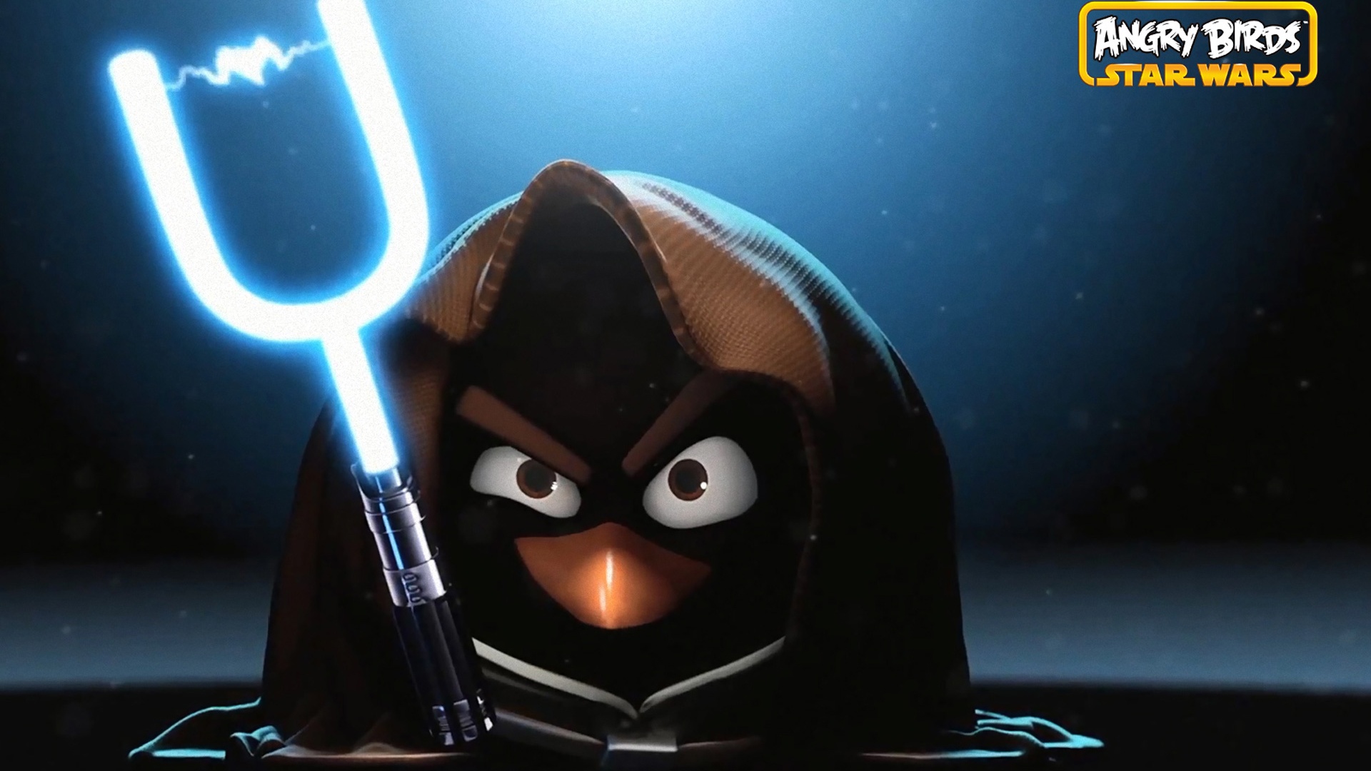 Angry Birds Star Wars Lightsaber - HD Wallpaper 