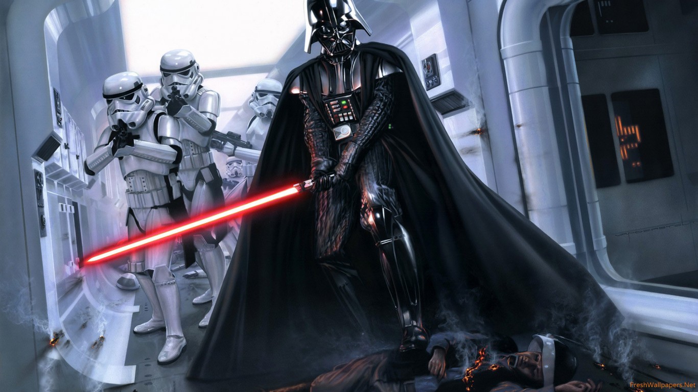 Star Wars Wallpaper Darth Vader - HD Wallpaper 