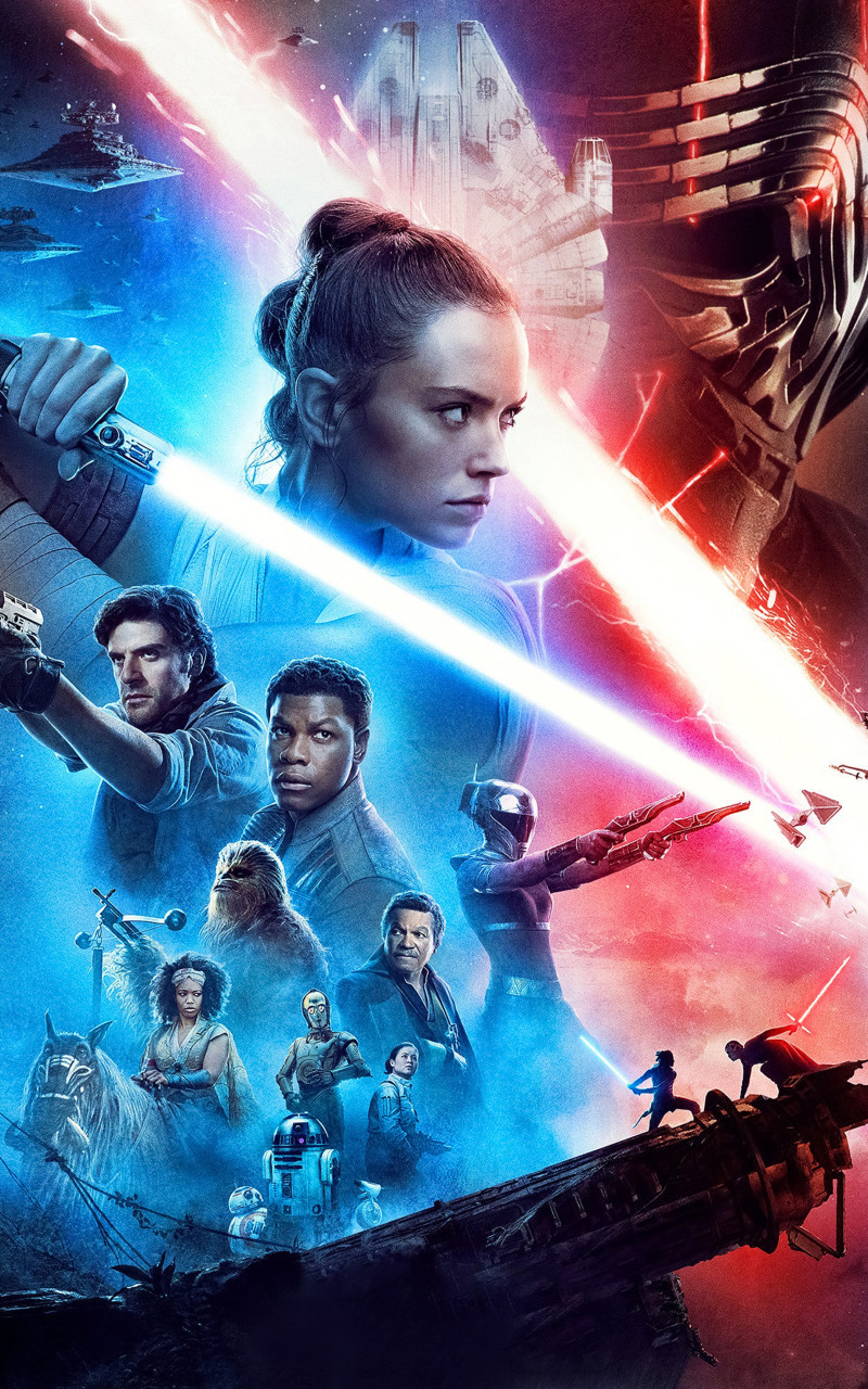 Star Wars The Rise Of Skywalker Poster 4k - HD Wallpaper 