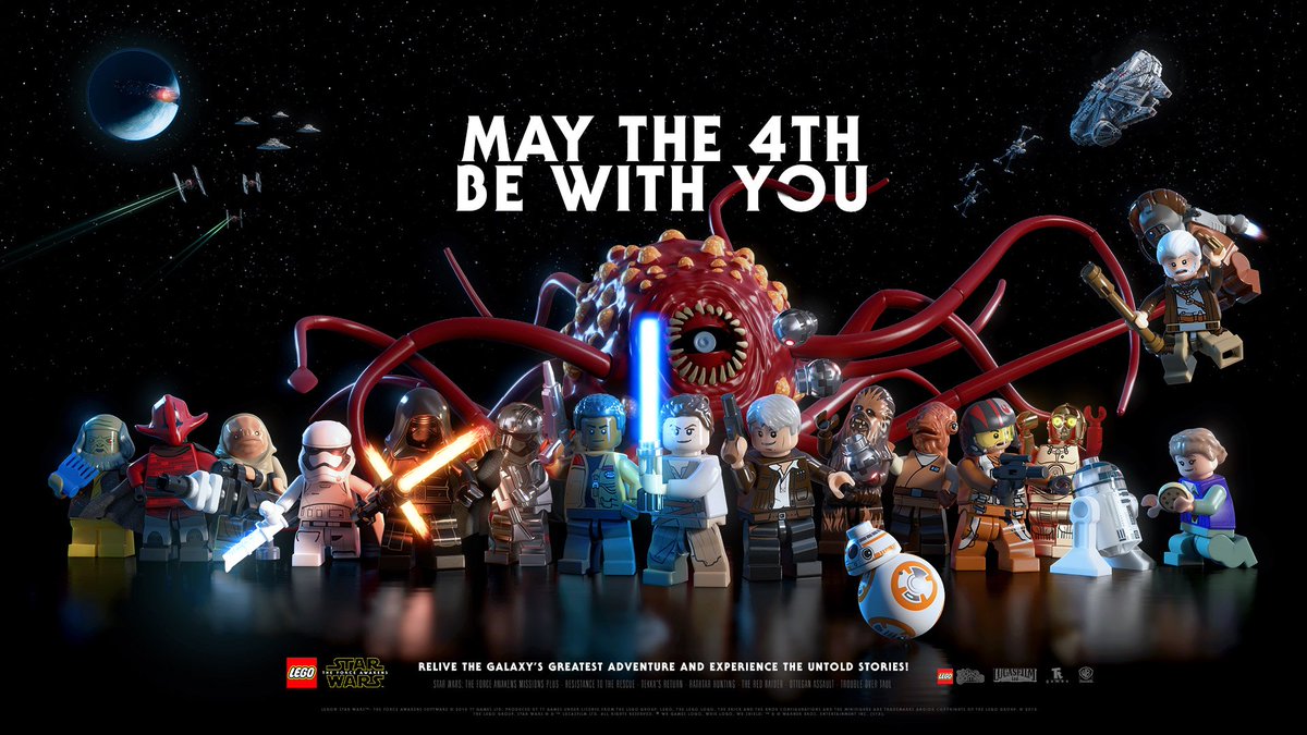Lego Star Wars The Force Awakens Trailer - HD Wallpaper 