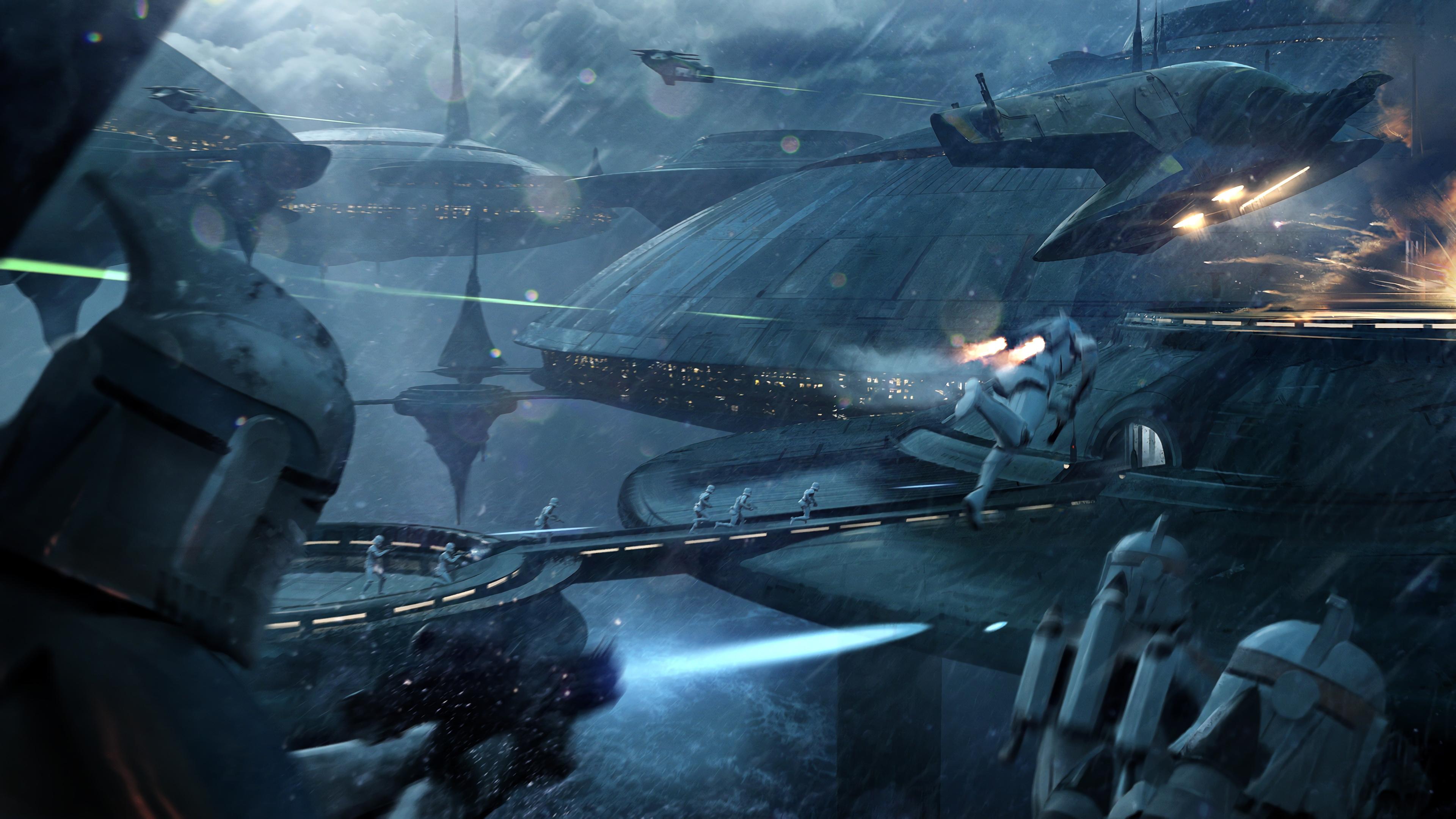 Star Wars Tablet Wallpaper - Star Wars Battlefront 2 Artwork - HD Wallpaper 