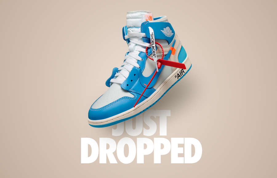 off white jordan 1 unc wallpaper