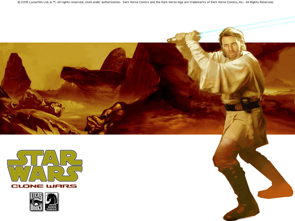Star Wars Wallpaper - Star Wars Comics Dark Obi Wan Kenobi - HD Wallpaper 