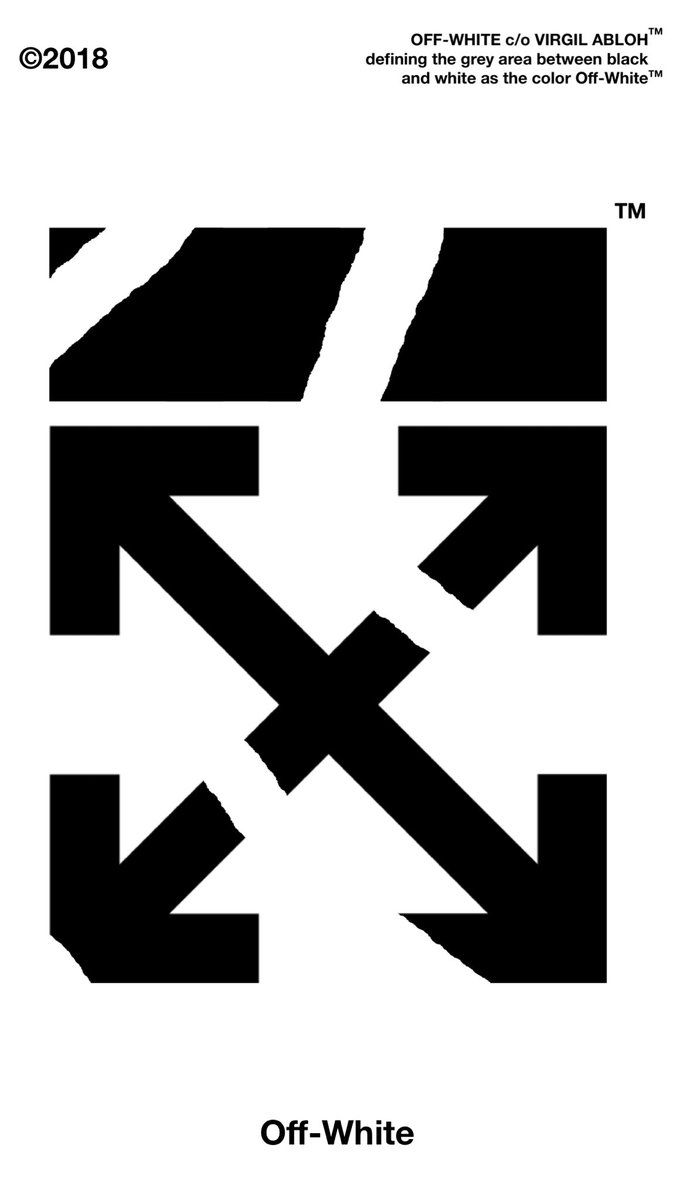Off White X Logo - HD Wallpaper 