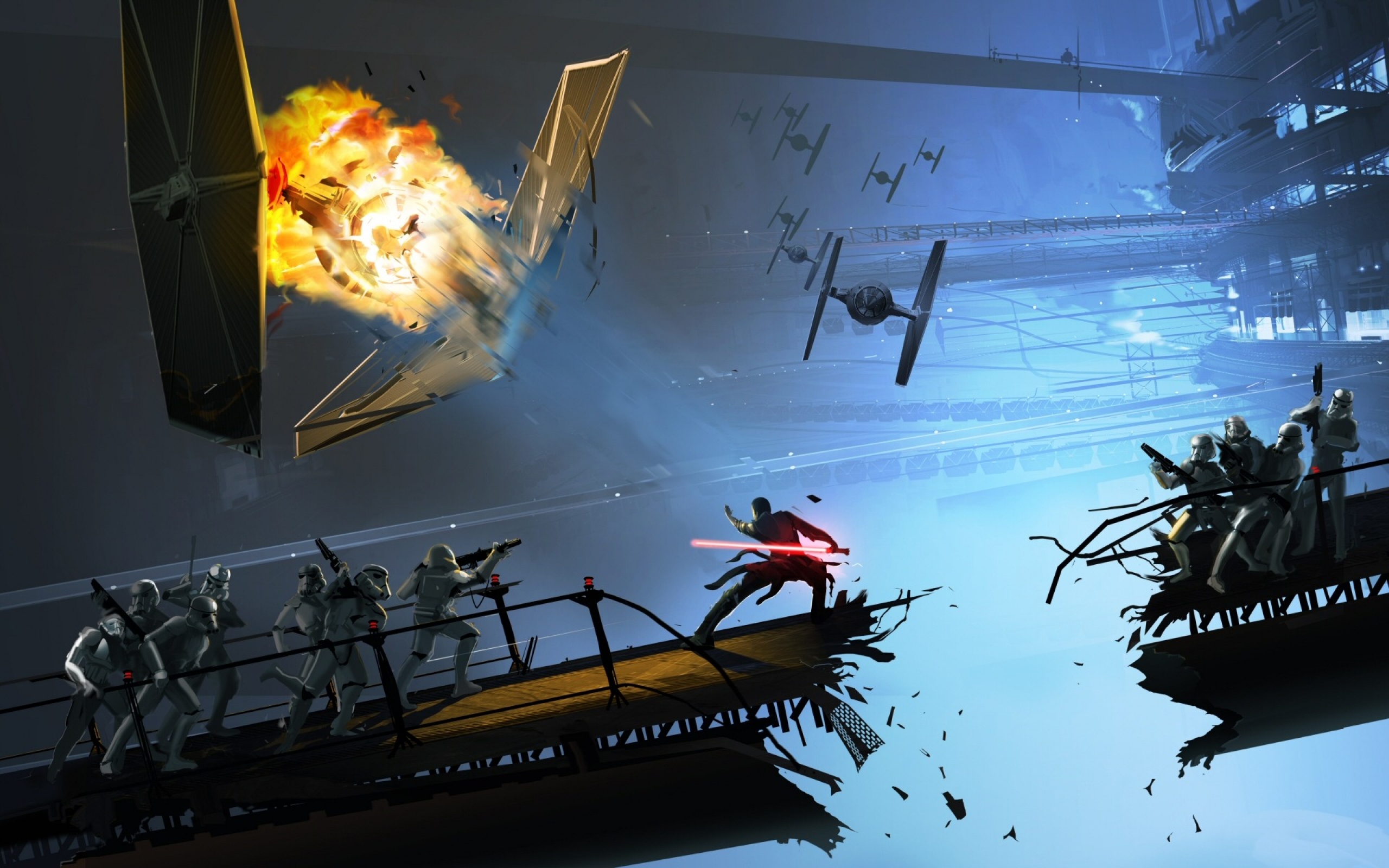Force Unleashed 2 Concept Art - HD Wallpaper 