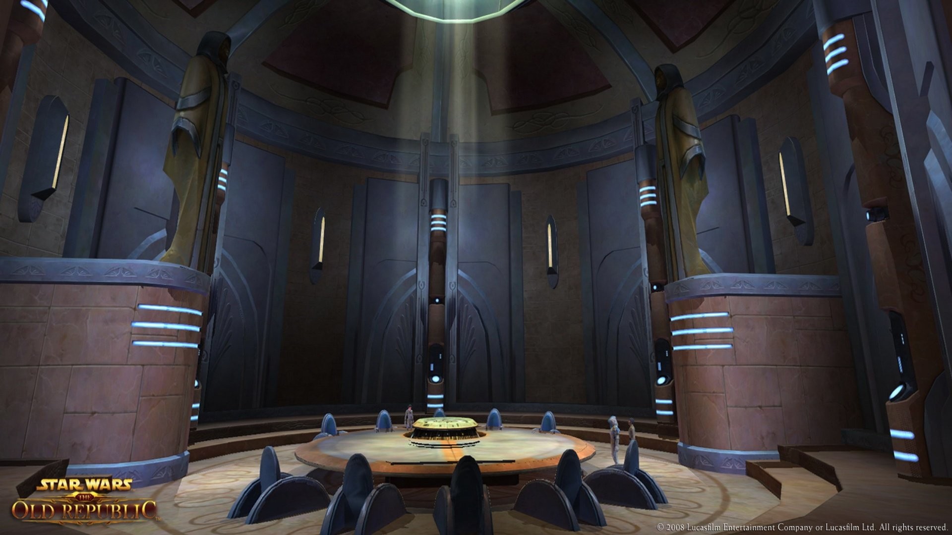 Jedi Council - Conference Room Star Wars - HD Wallpaper 