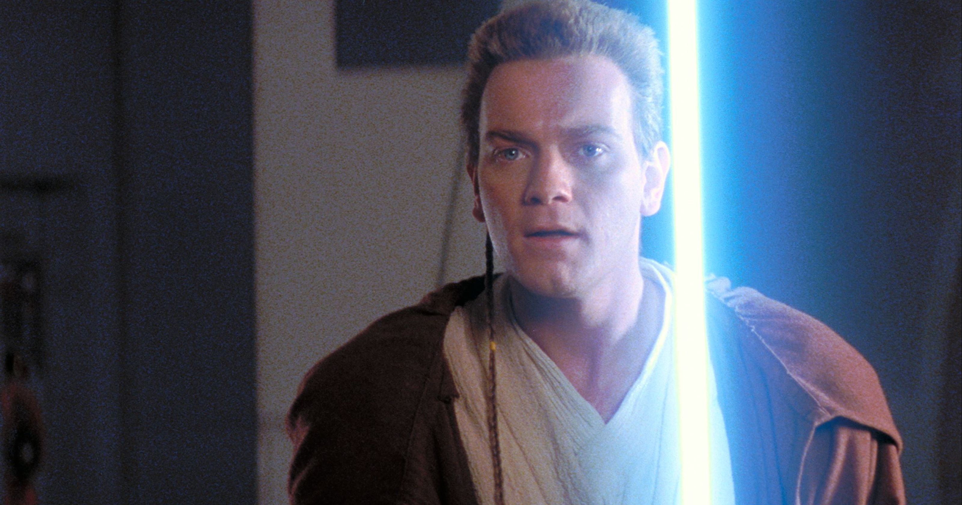 Ewan Mcgregor Obi Wan Kenobi The Phantom Menace - HD Wallpaper 