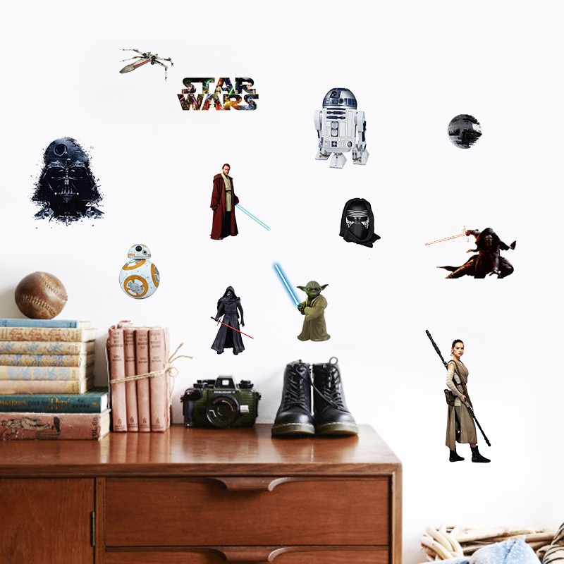 Star Wars 3d Wall Stickers - HD Wallpaper 