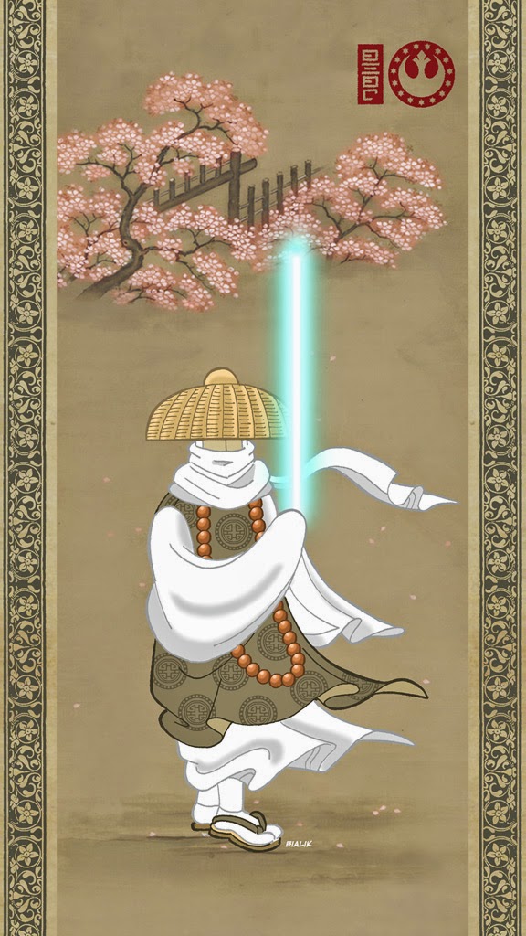 Star Wars Japanese Style - HD Wallpaper 