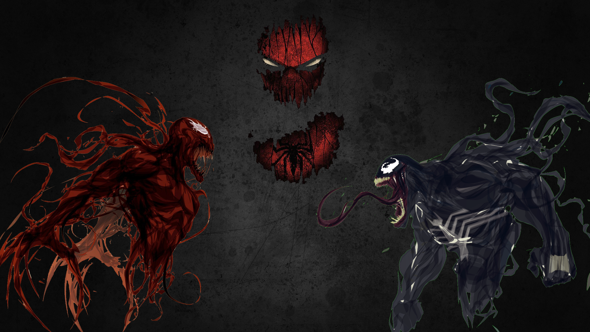 Venom And Carnage - HD Wallpaper 