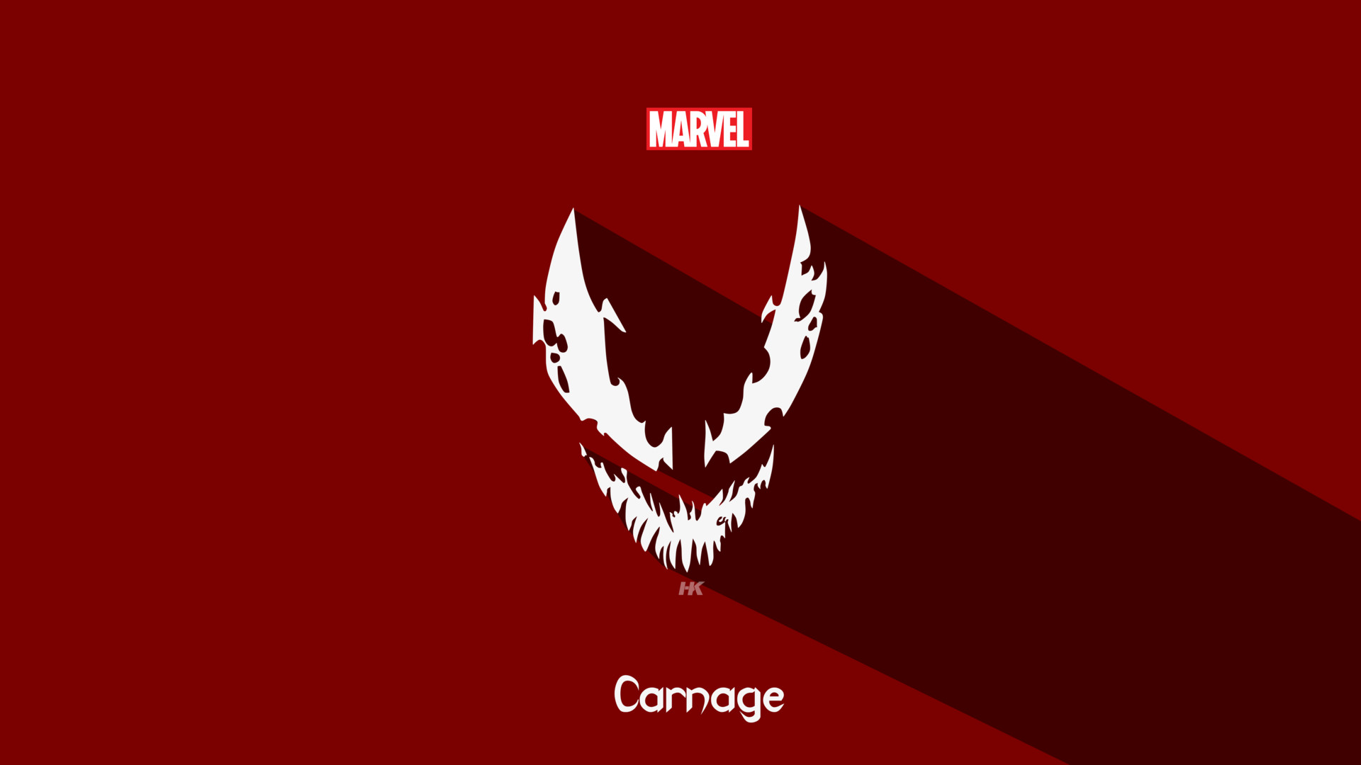 Carnage Marvel Logo - HD Wallpaper 