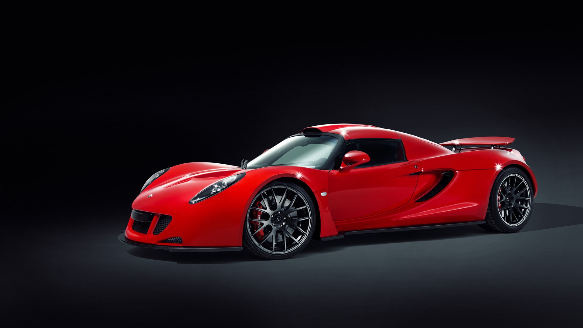 Red Hennessey Venom Gt - HD Wallpaper 