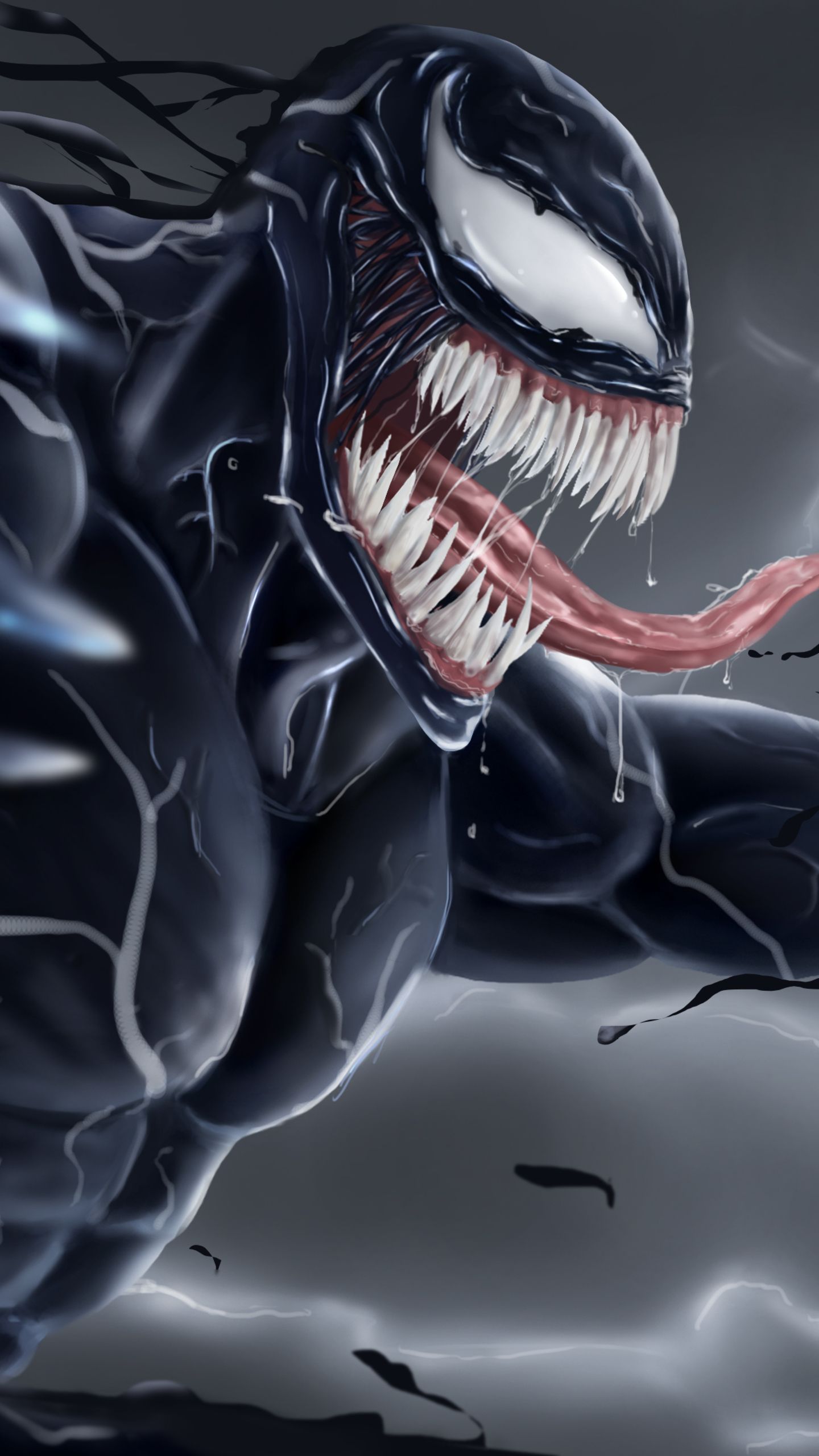 Hd Wallpapers Venom Fan Art - HD Wallpaper 