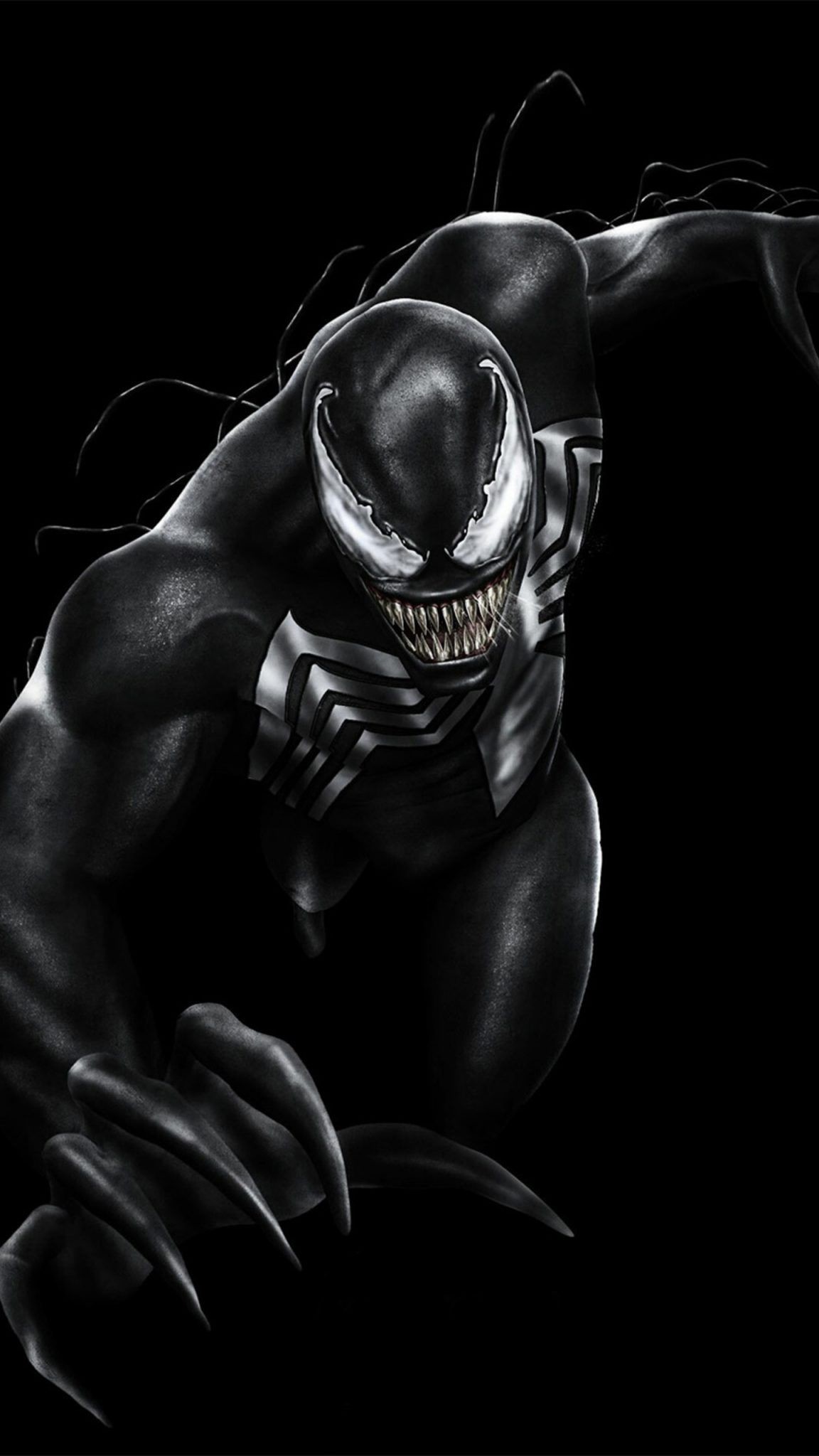 Lock Screen Venom Wallpaper Iphone - HD Wallpaper 