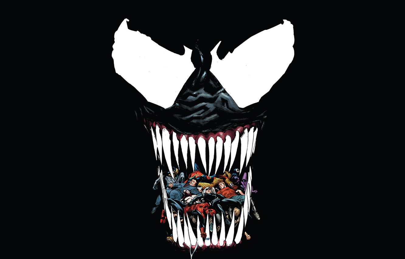 Photo Wallpaper Language, Monster, Mouth, Comics, Comic, - HD Wallpaper 