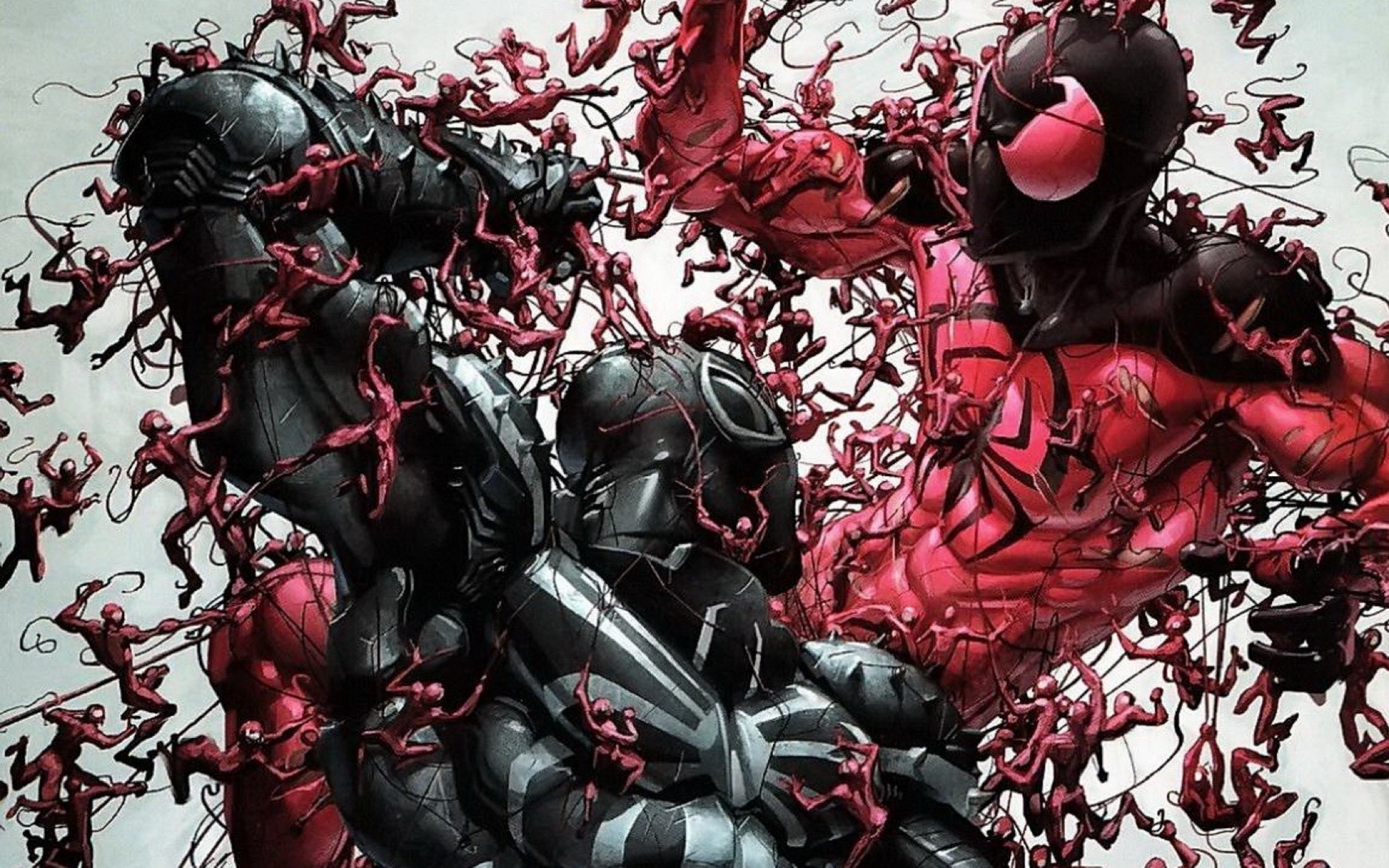 Carnage Vs Venom - HD Wallpaper 