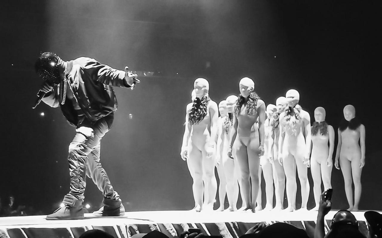 Kanye West Barclays Center - Kanye West - HD Wallpaper 
