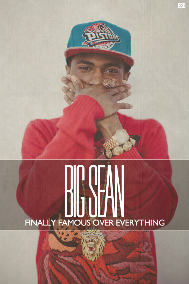 Big Sean Iphone Wallpaper - Big Sean Rapping Swag - HD Wallpaper 