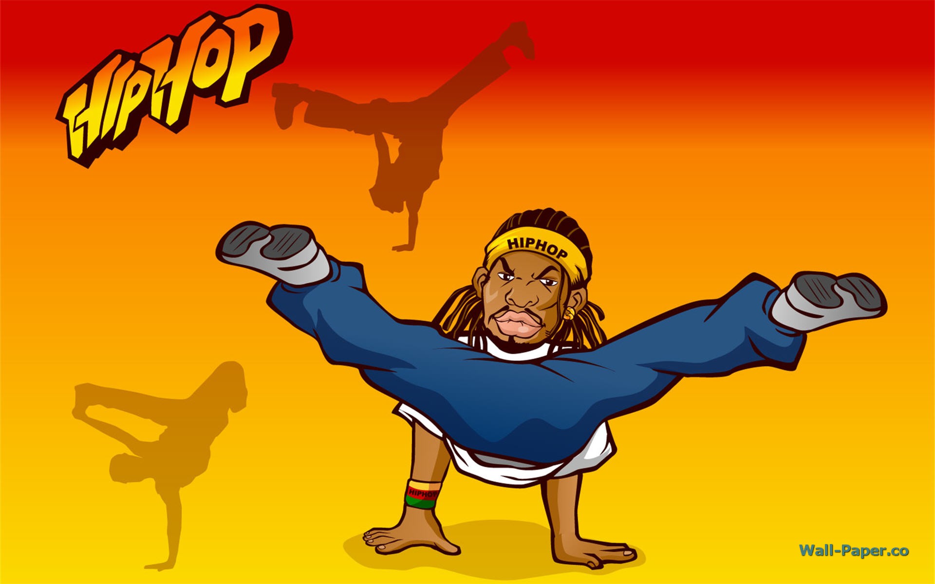 Hip Hop Girl Cartoon Wallpaper - Hip Hop - HD Wallpaper 