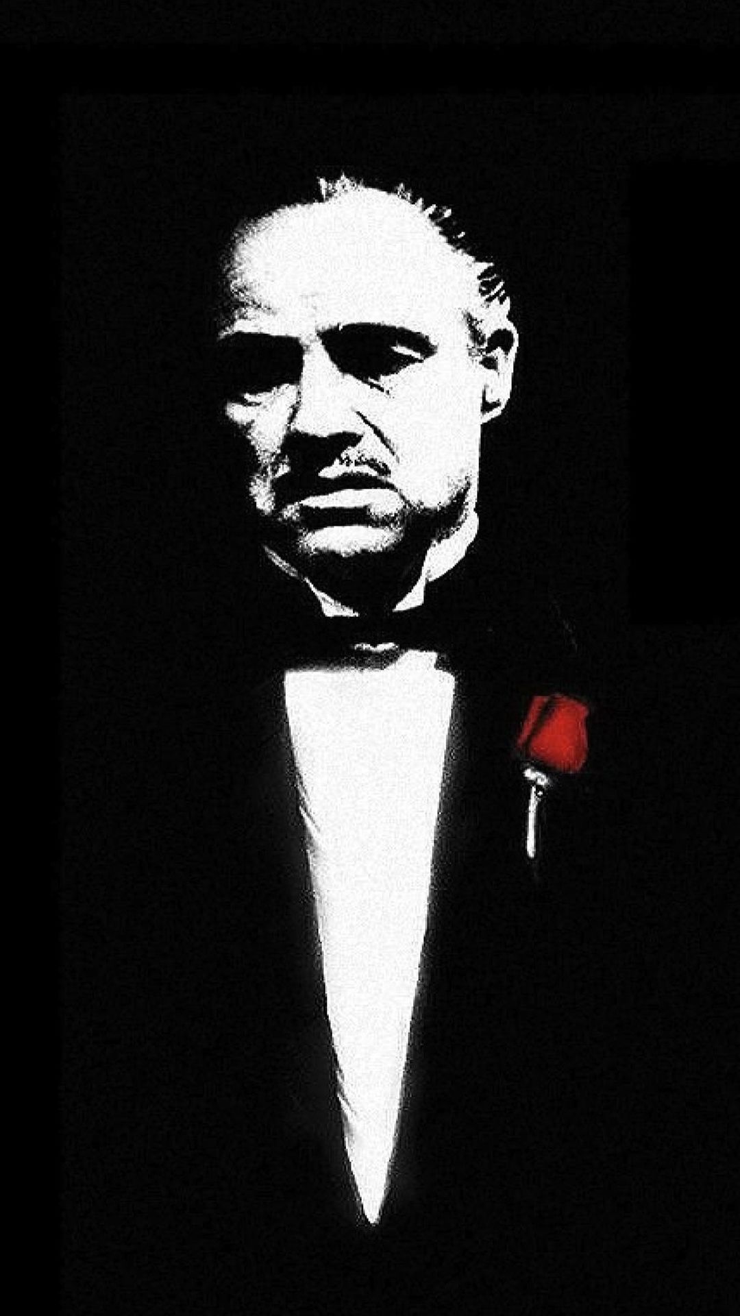 J Cole Wallpaper Iphone - Godfather Portrait - HD Wallpaper 