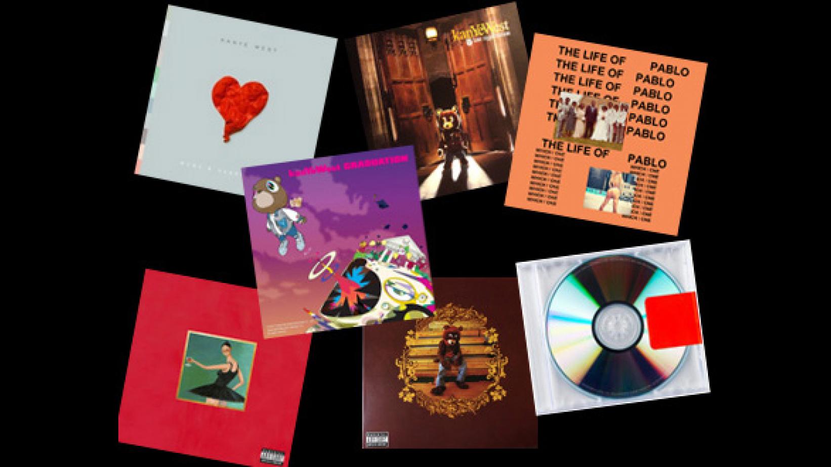 Kanye West Album Covers - Book - HD Wallpaper 
