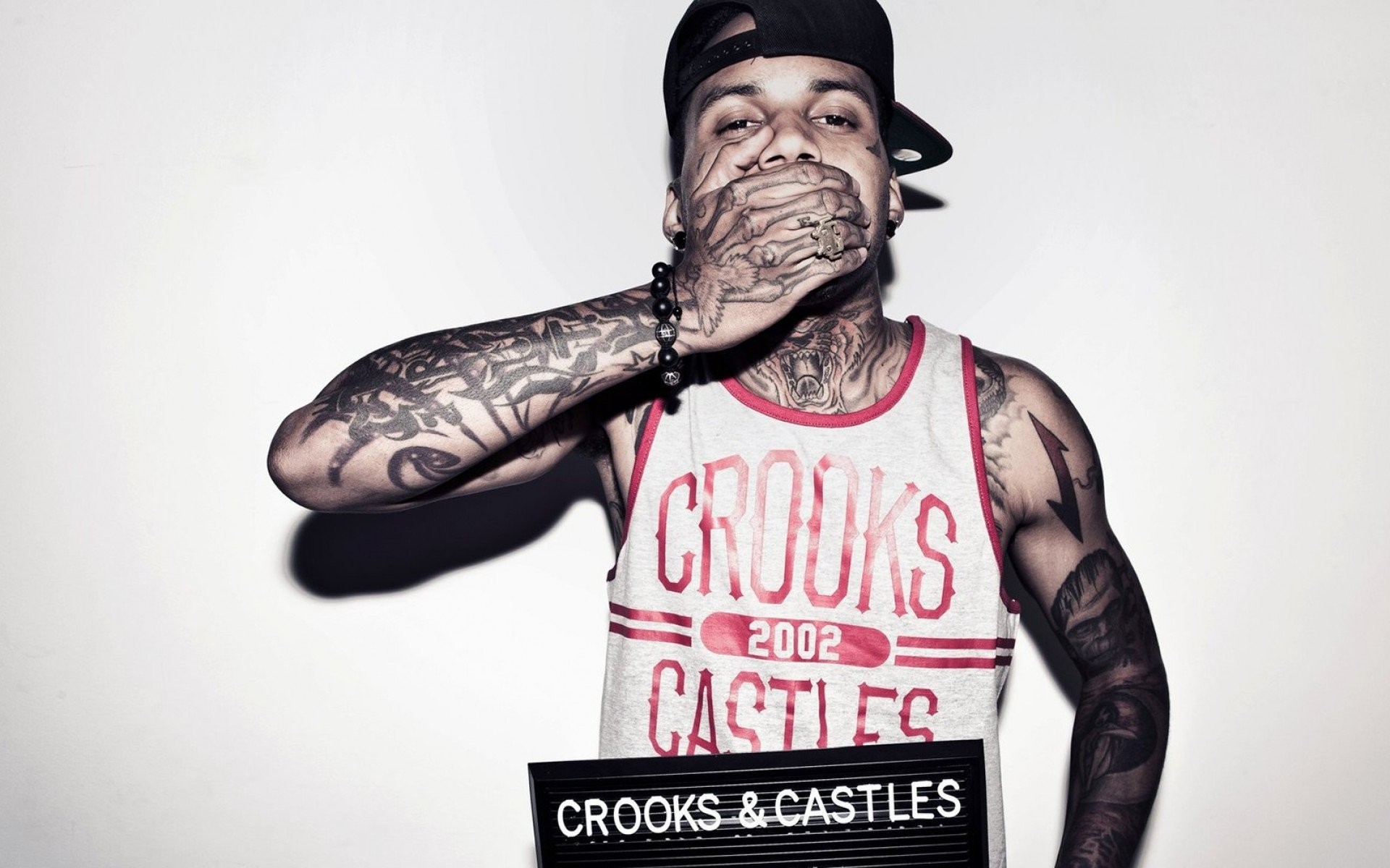 Kid Ink Rapper Rap Hip Hop Disc Jockey D J 1kink Gangsta - Kid Ink - HD Wallpaper 