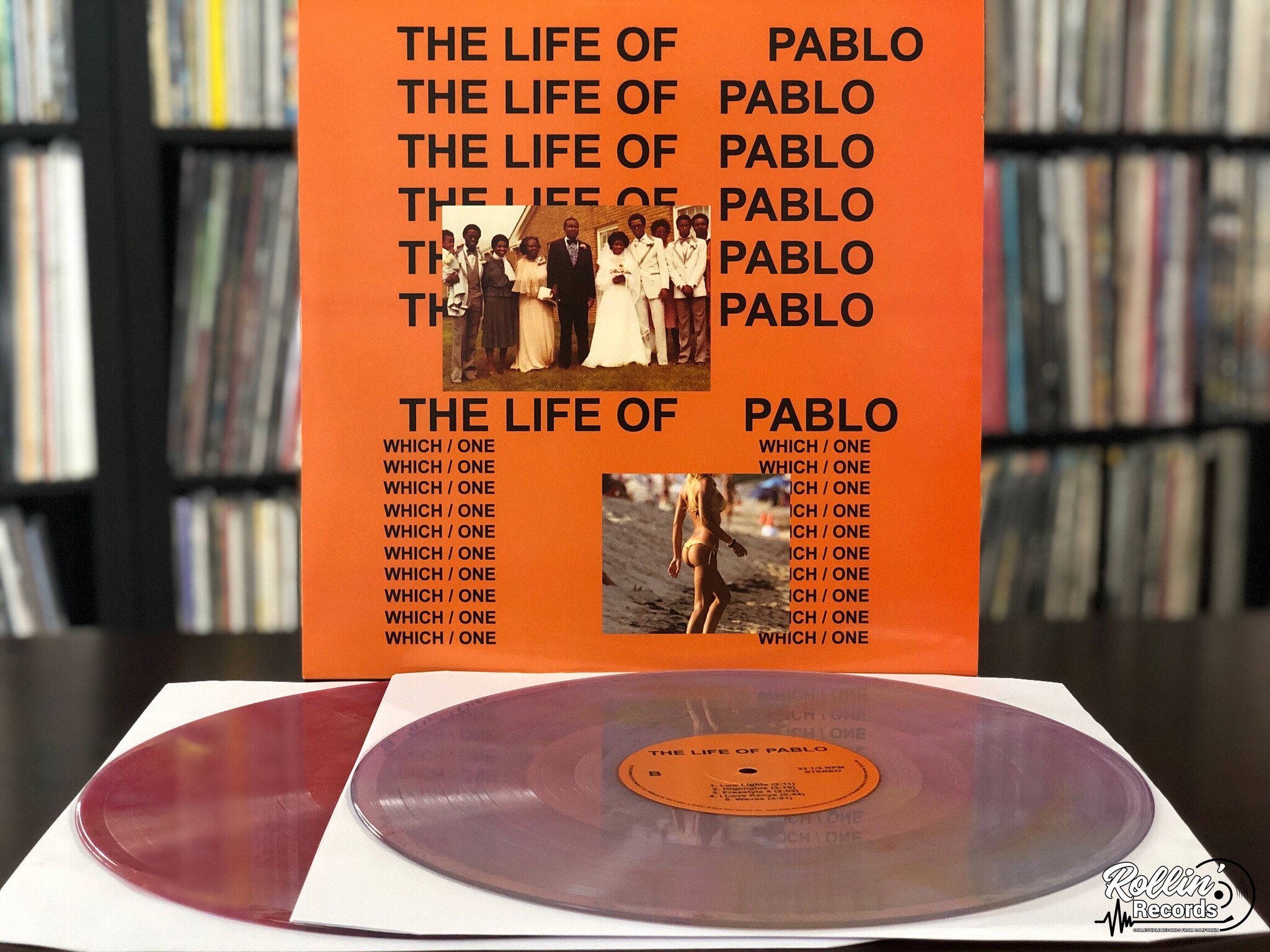 Life Of Pablo Vinyl Cover - HD Wallpaper 