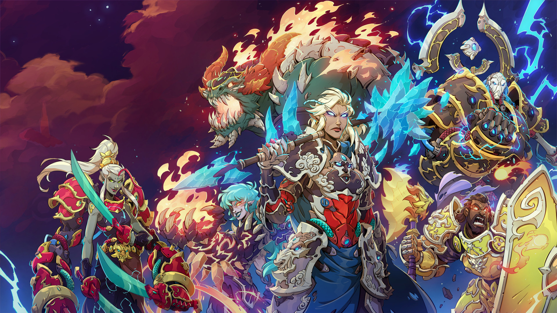 Duelyst Immortal Vanguard - HD Wallpaper 