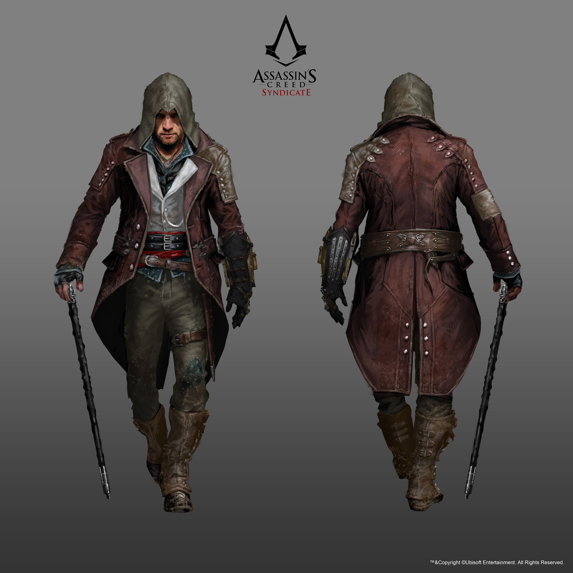 Jacob Frye Master Assassin Outfit - HD Wallpaper 