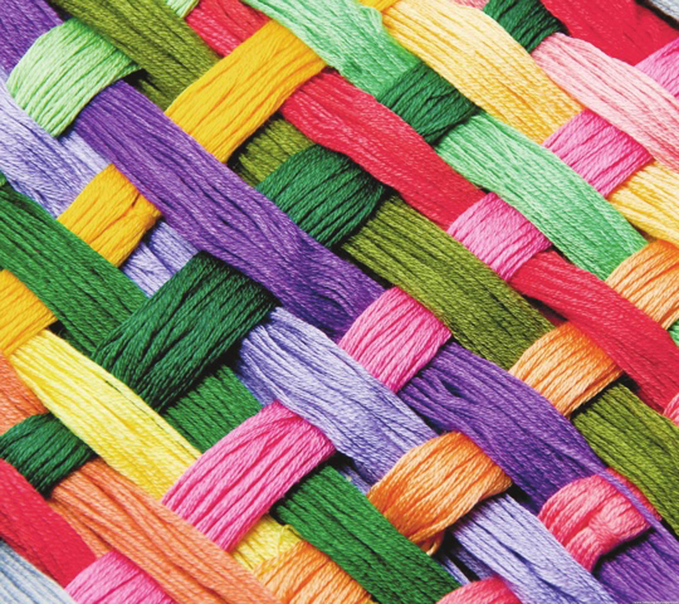 Colorful Threads - HD Wallpaper 