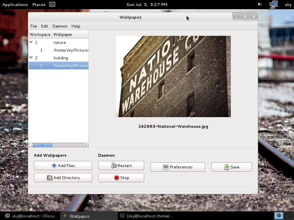 Wallpapoz In Action - Wallpapoz Fedora - HD Wallpaper 